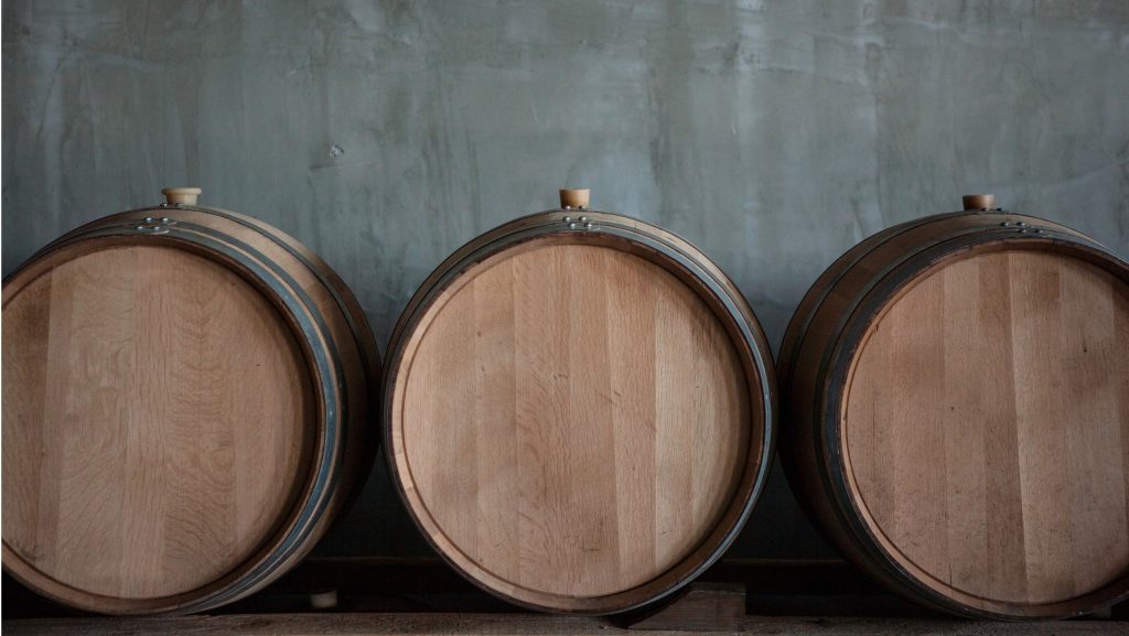 Charred Oak Barrels