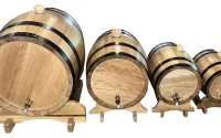 Charring oak barrels: The effects